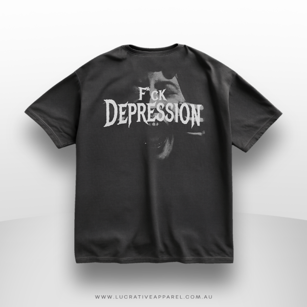 Fck Depression Shirt - Image 2